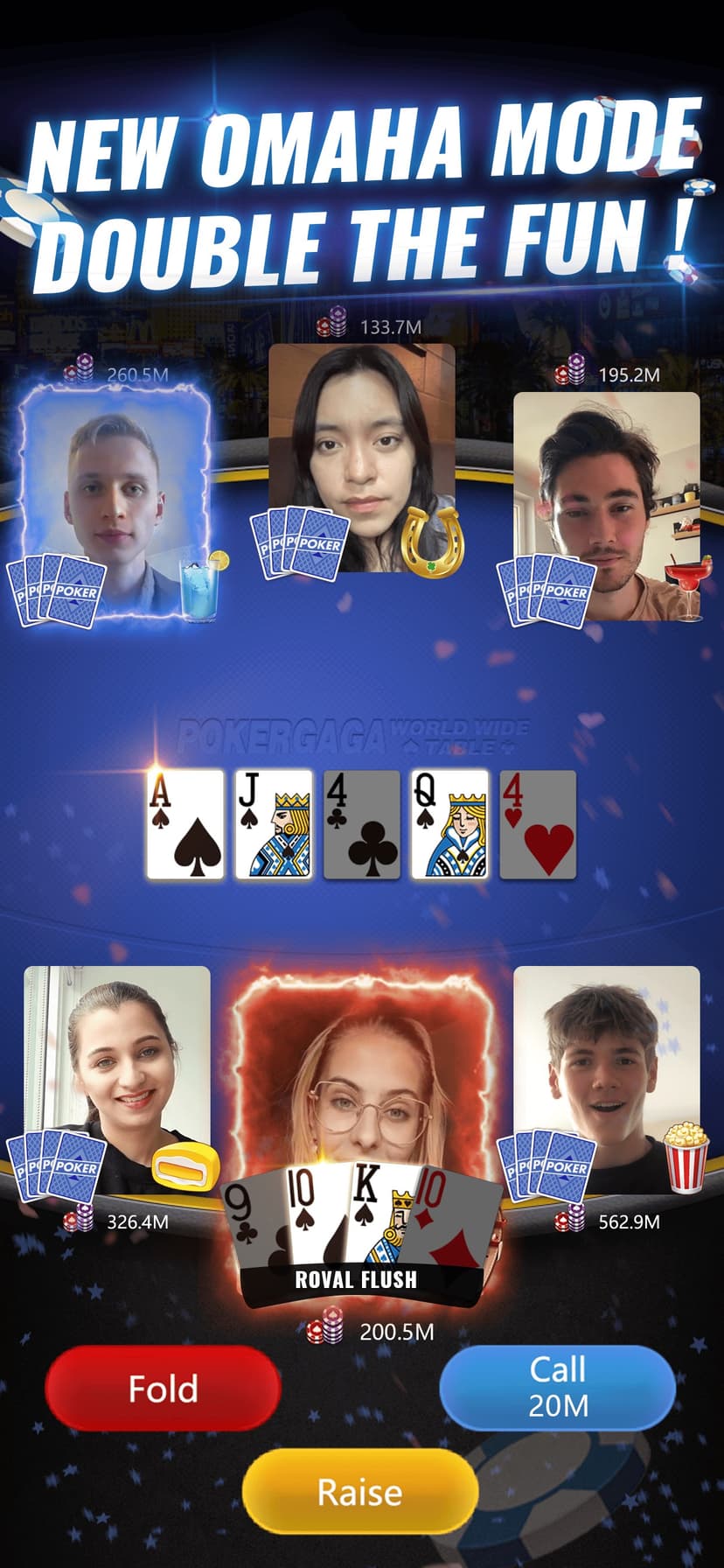 PokerGaga: Texas Holdem Poker screenshot 4 - screenshot
