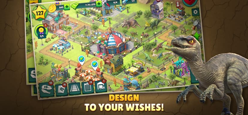 Jurassic Dinosaur: Park Game screenshot 1 - screenshot