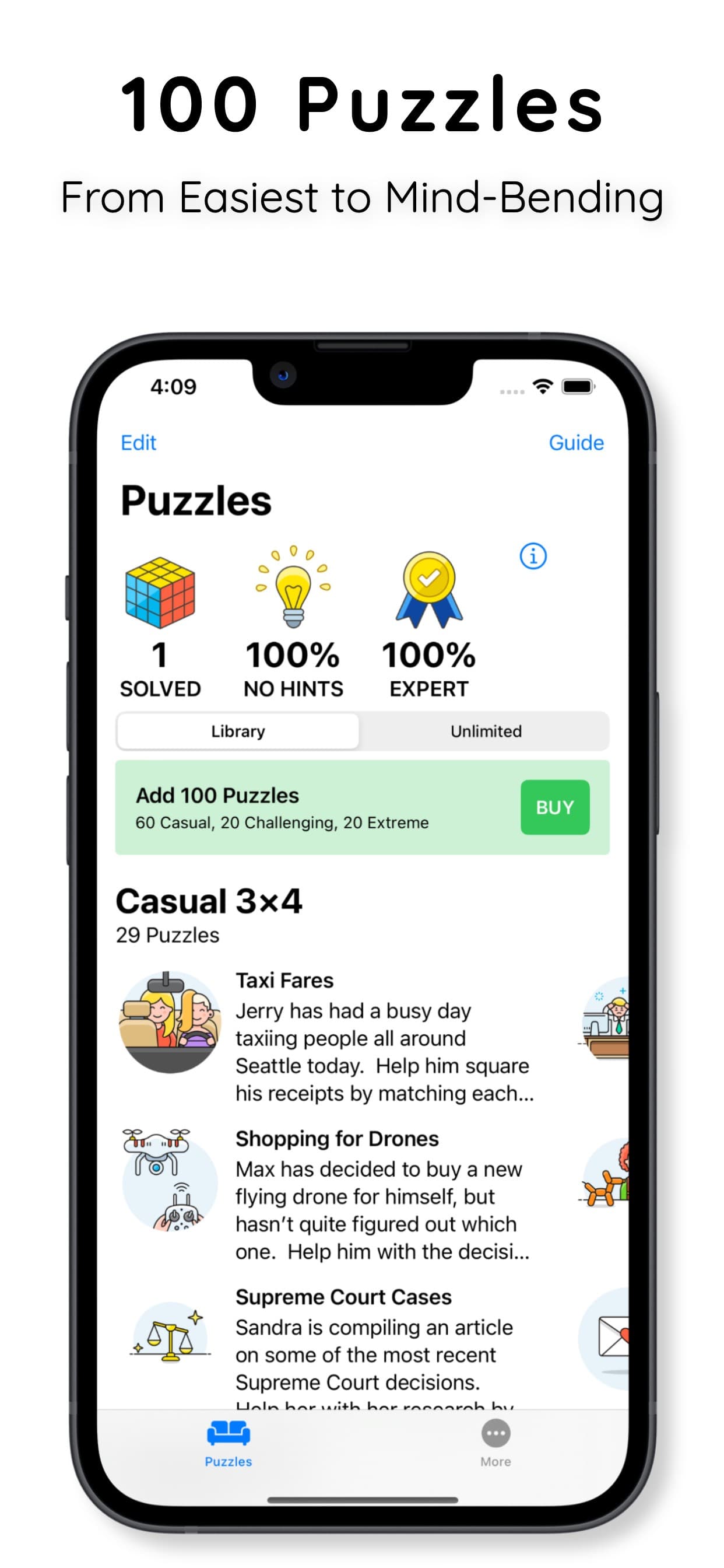 Logic Grid Puzzles screenshot 1 - screenshot