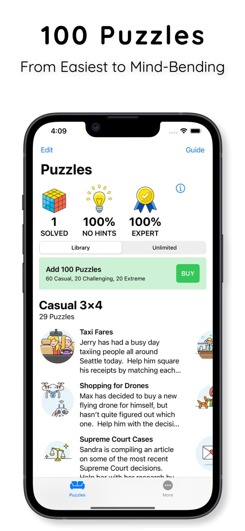 Logic Grid Puzzles screenshot 1 - screenshot