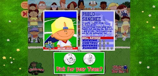 Backyard Soccer '98 screenshot 1 - screenshot