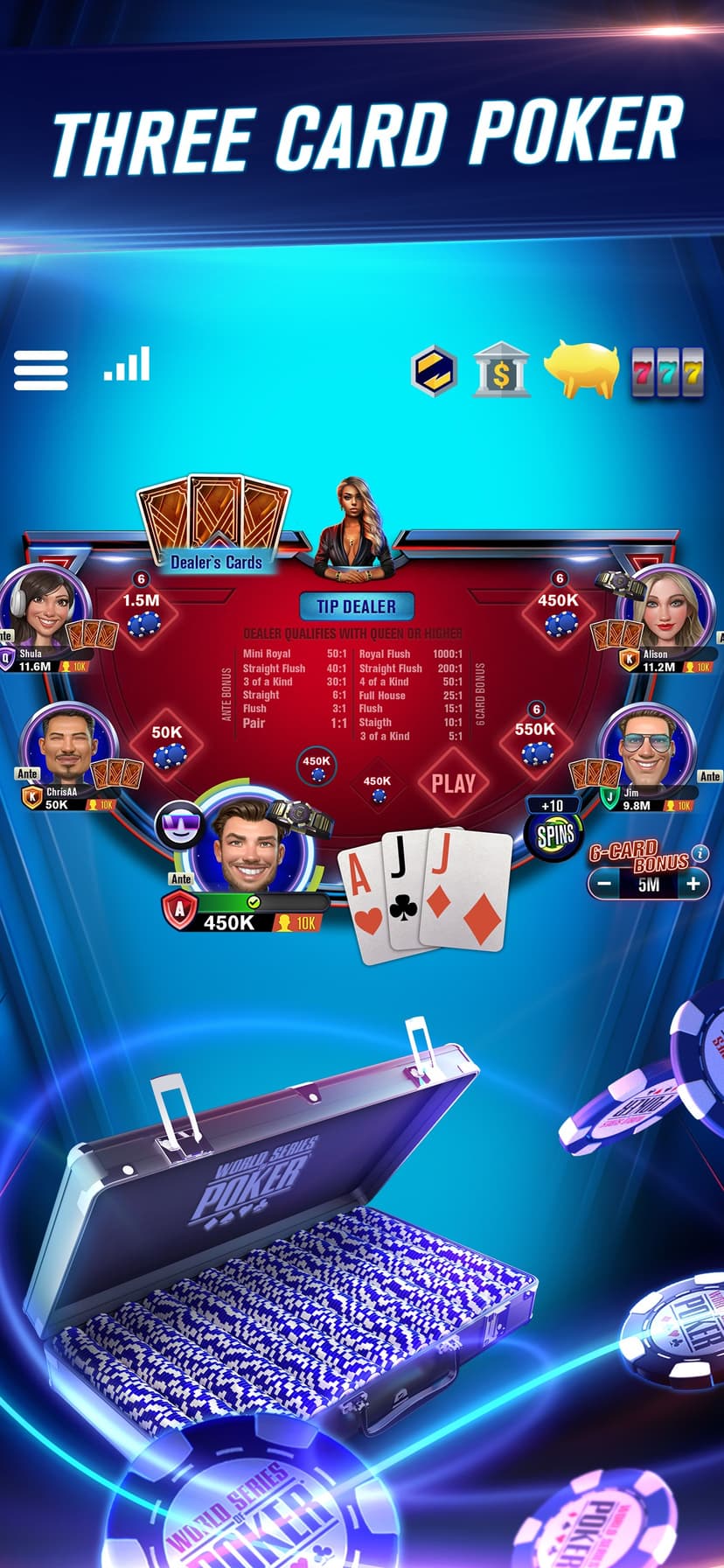 WSOP Poker: Texas Holdem Game screenshot 6 - screenshot