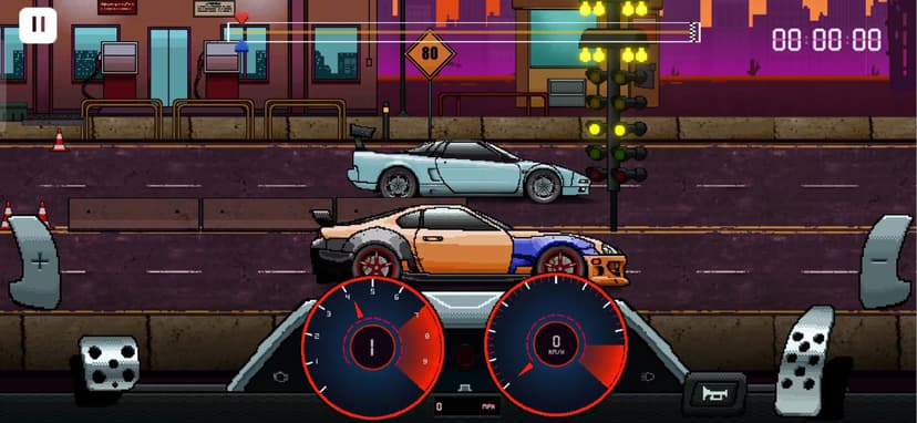 Pixel X Racer: Retro Drag Race screenshot 5 - screenshot
