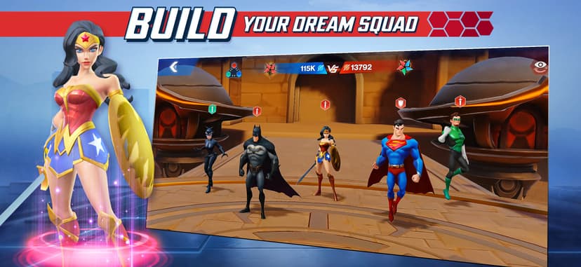 DC Worlds Collide Strategy RPG screenshot 3 - screenshot