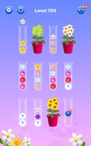 Blossom Sorting: flower games screenshot 6 - screenshot