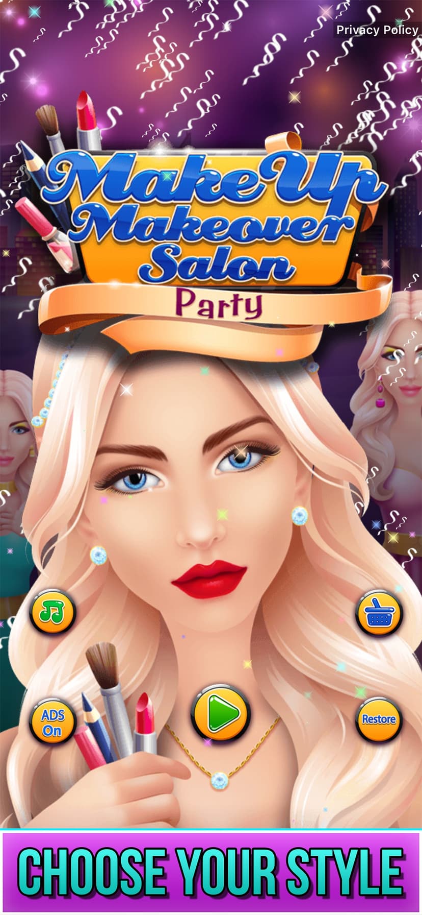Make Up Makeover Salon Party screenshot 7 - screenshot