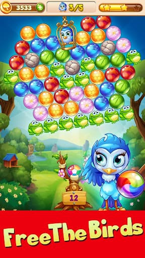 Forest Rescue: Bubble Pop screenshot 1 - screenshot