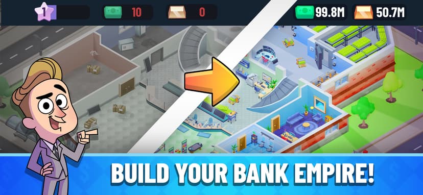 Idle Bank Tycoon: Money Game screenshot 5 - screenshot