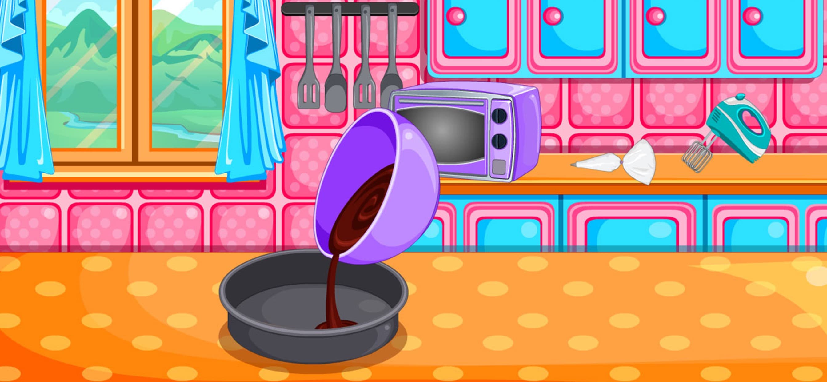 Baking black forest cake games screenshot 5 - screenshot