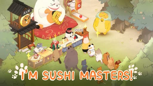 Cat Garden - Food Party Tycoon screenshot 13 - screenshot