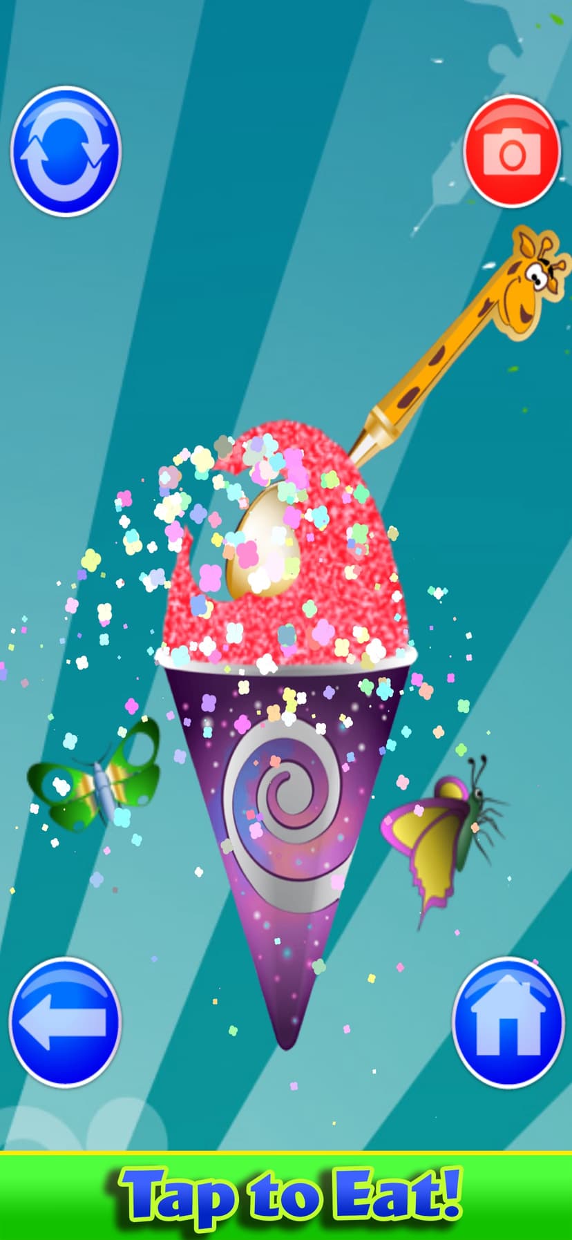 Snow Cone Maker Salon screenshot 1 - screenshot