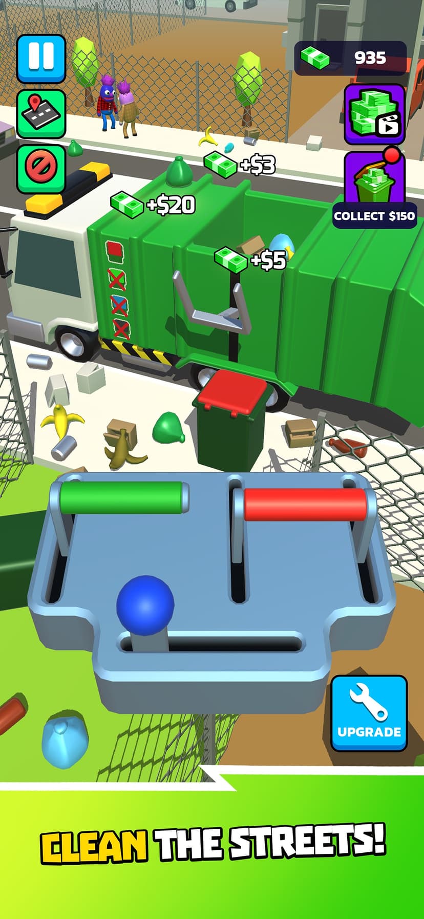 Garbage Truck 3D!!! screenshot 1 - screenshot
