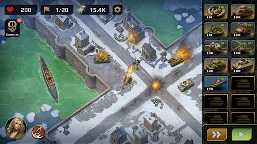 WWII Defense: RTS Army TD game screenshot 9 - screenshot
