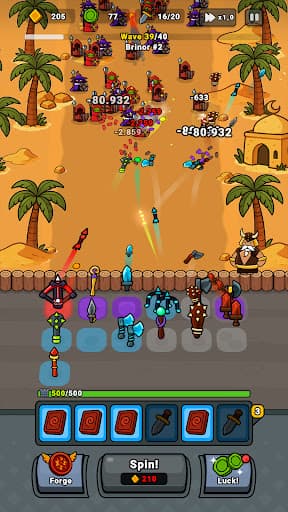 Lucky Forge: Idle TD Game screenshot 34 - screenshot