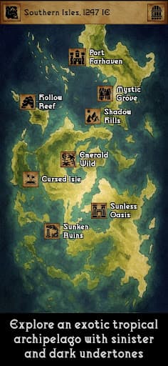 Grim Tides - Old School RPG screenshot 6 - screenshot
