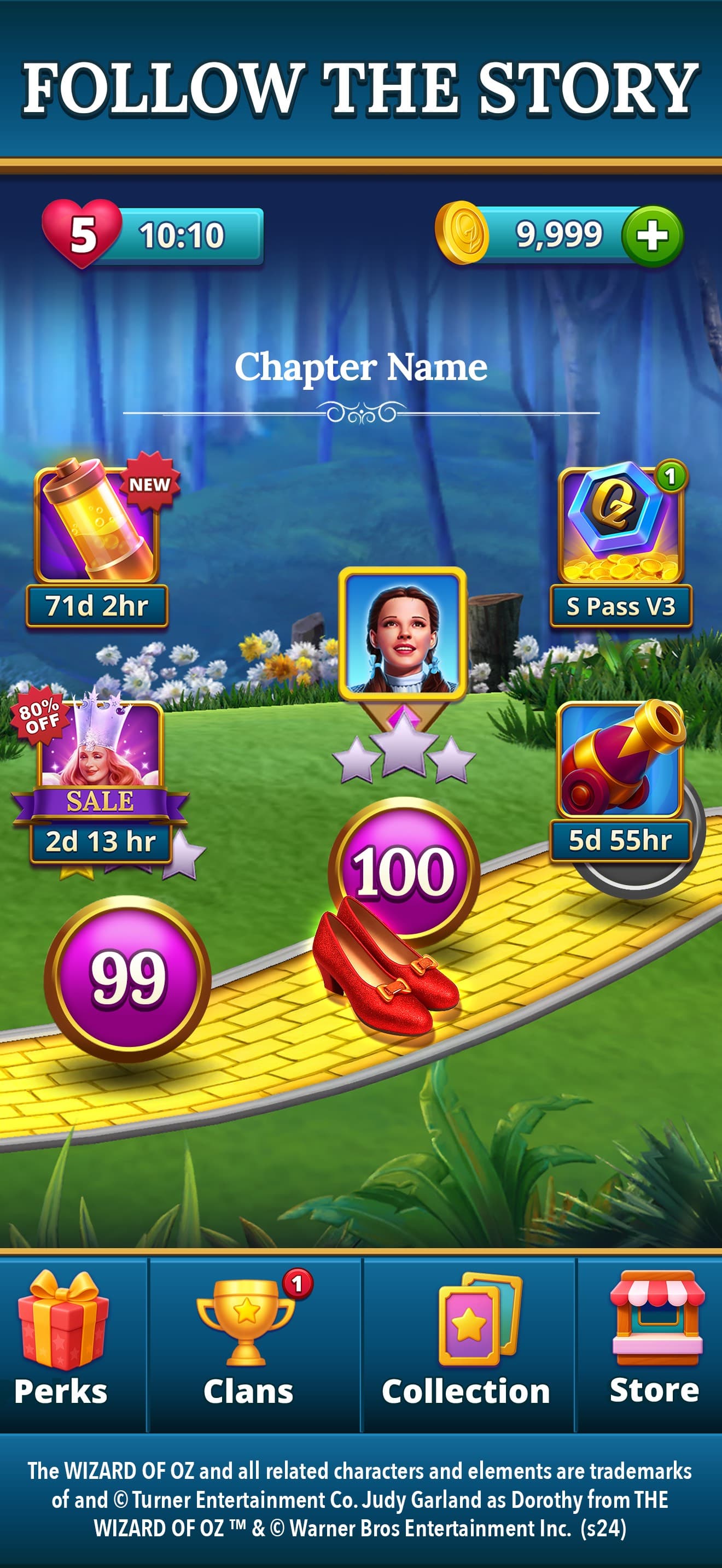 The Wizard of Oz Magic Match 3 screenshot 3 - screenshot