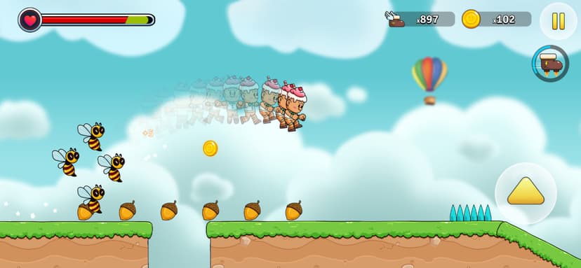 Pop's World - Running game screenshot 1 - screenshot
