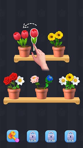 Blossom Sort® - Flower Games screenshot 1 - screenshot