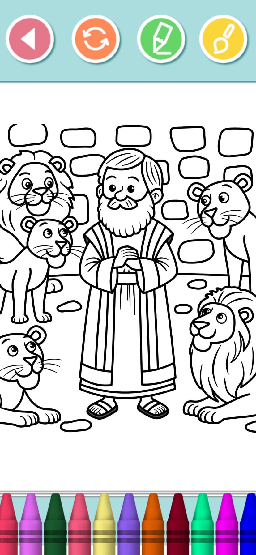 Bible Coloring Book for Kids screenshot 6 - screenshot