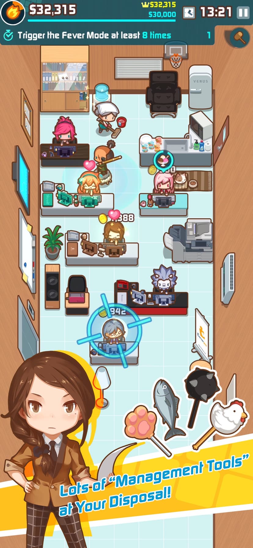 OH~! My Office - Boss Sim Game screenshot 1 - screenshot