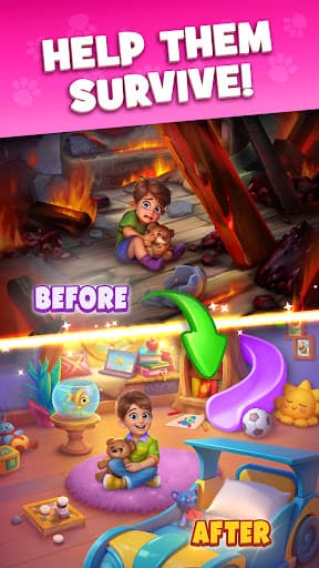 Kitty Sort: Twisted Tails screenshot 5 - screenshot