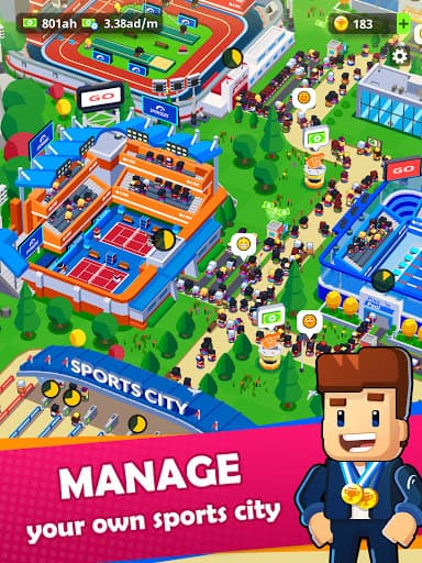 Sports City Tycoon: Idle Game screenshot 9 - screenshot