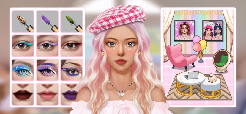 Makeup Stylist -DIY Salon game screenshot 2 - screenshot