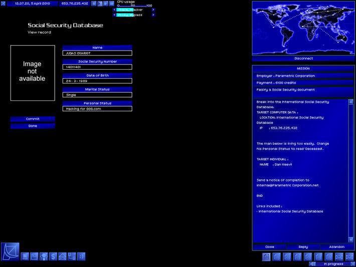 Null - screenshot