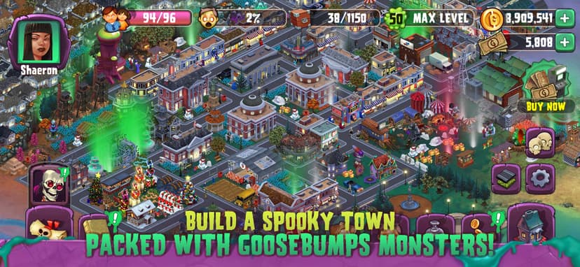 Goosebumps Horror Town screenshot 1 - screenshot