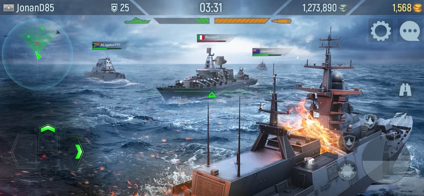 Naval Armada: War mobile games screenshot 3 - screenshot