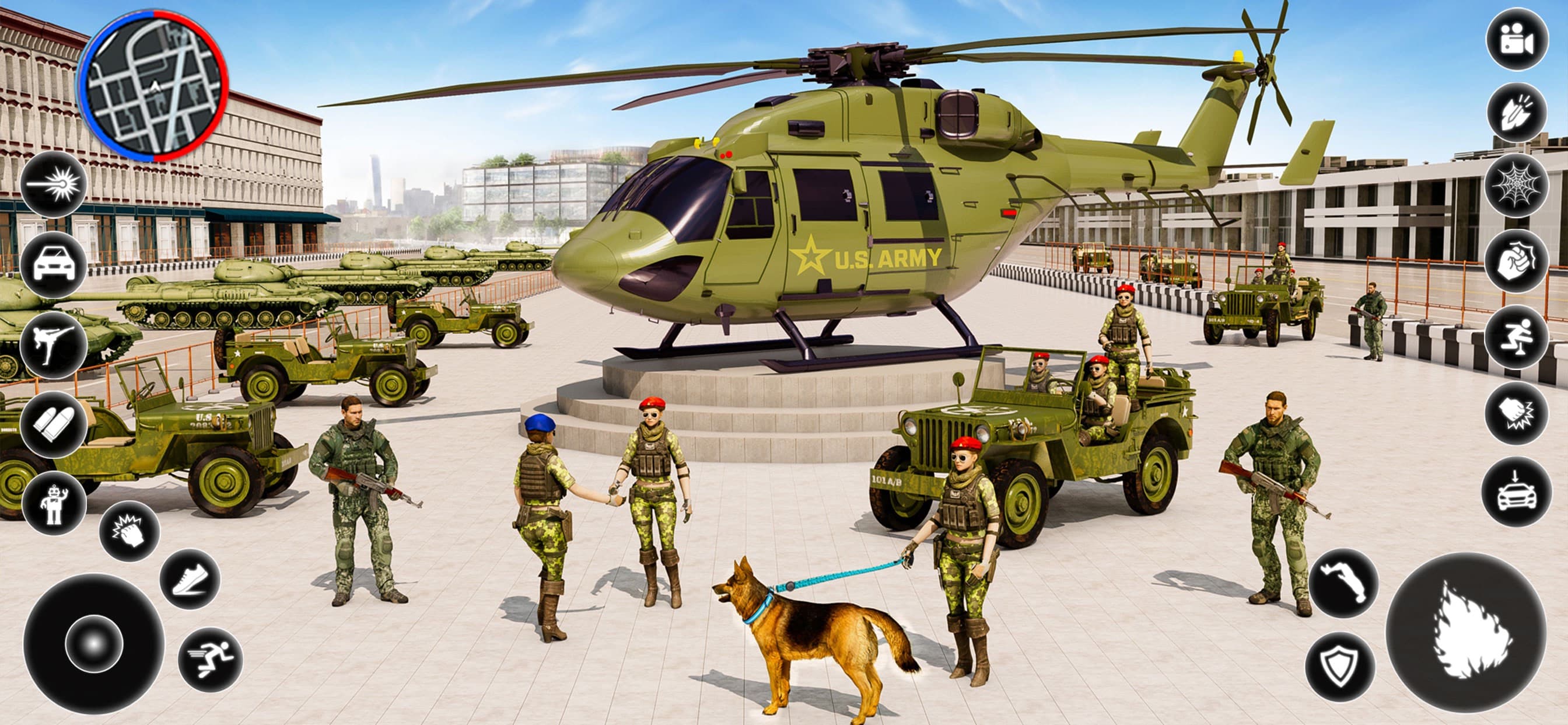 US Army Vehicle Transport Game screenshot 1 - screenshot