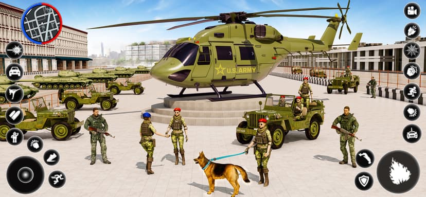 US Army Vehicle Transport Game screenshot 1 - screenshot
