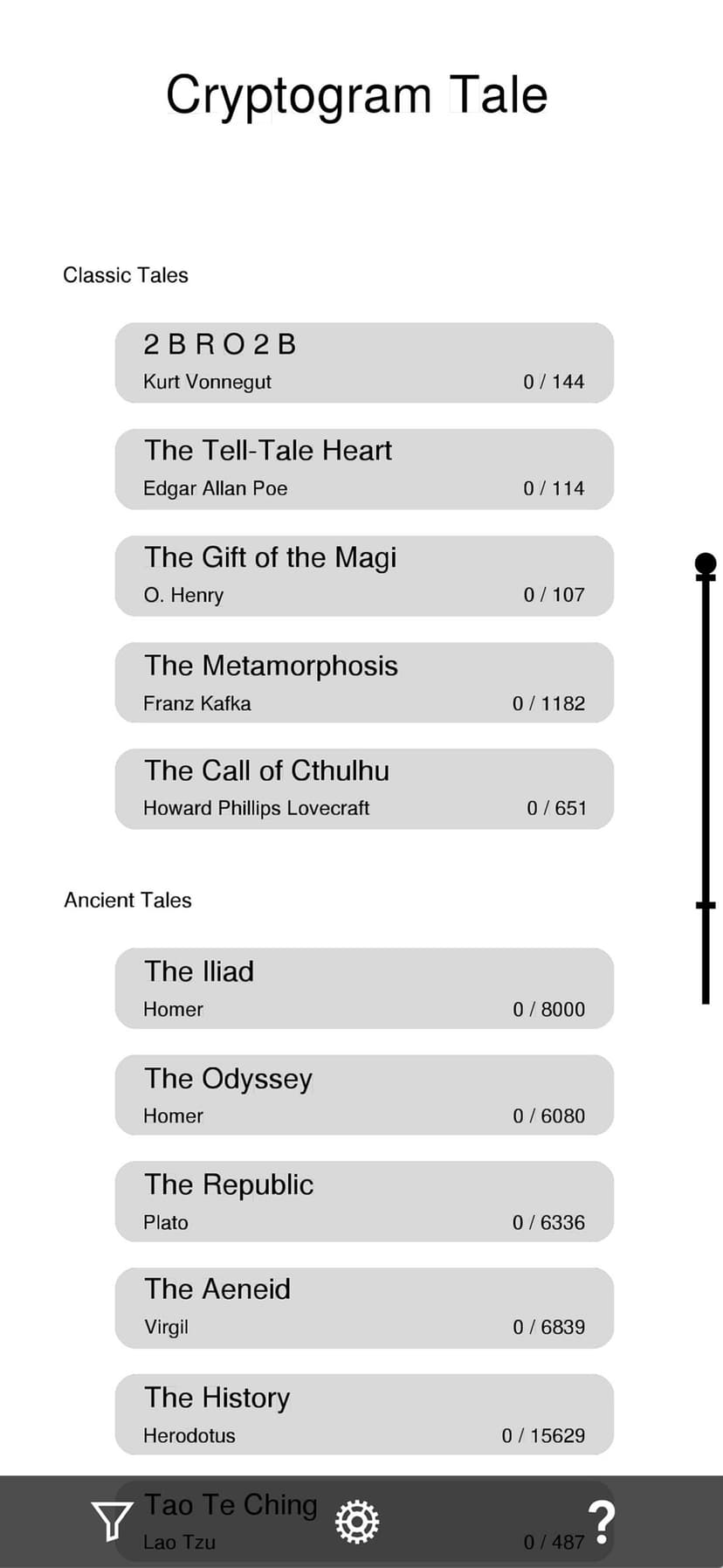 Cryptogram Tale screenshot 3 - screenshot
