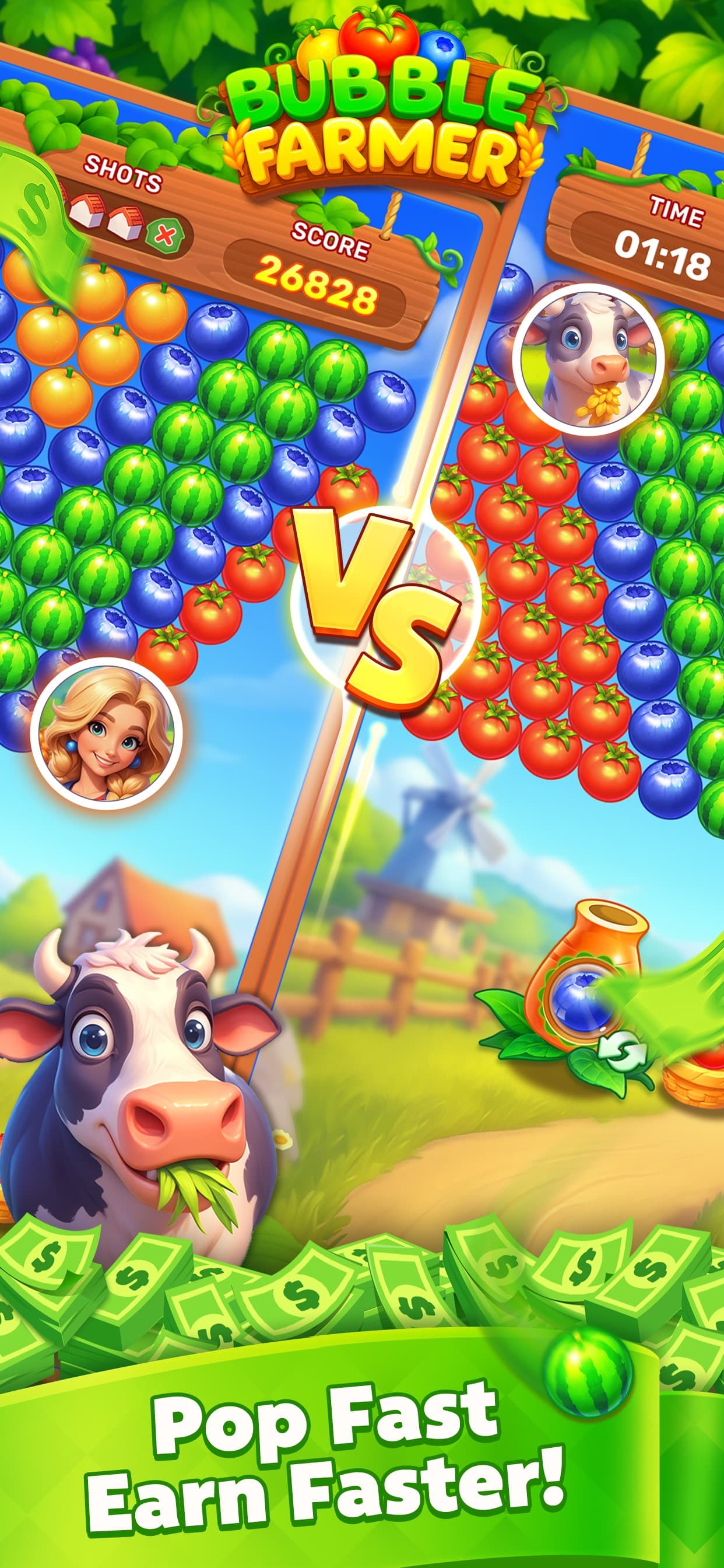 Bubble Farmer: Win Real Cash screenshot 3 - screenshot