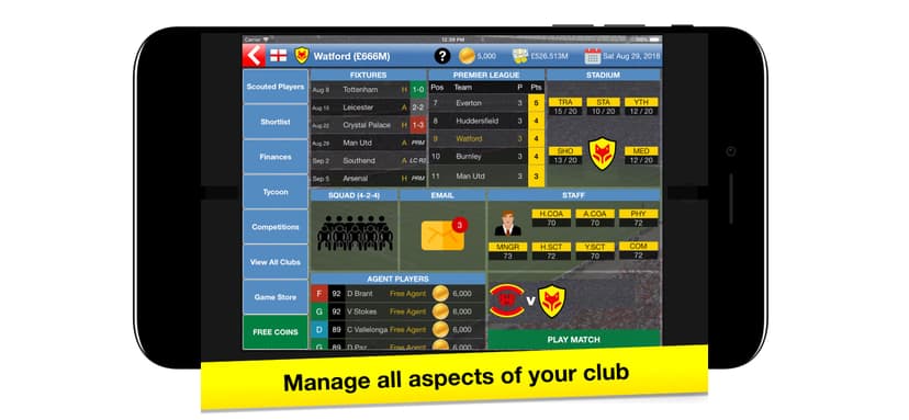 Soccer Tycoon: Football Game screenshot 1 - screenshot