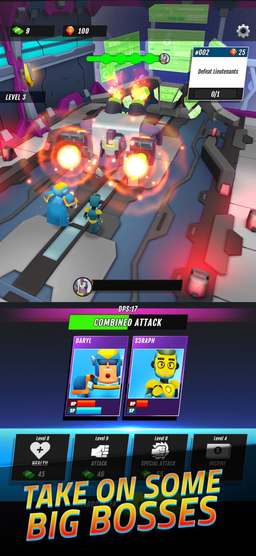 Superhero Idle: Strike League screenshot 3 - screenshot