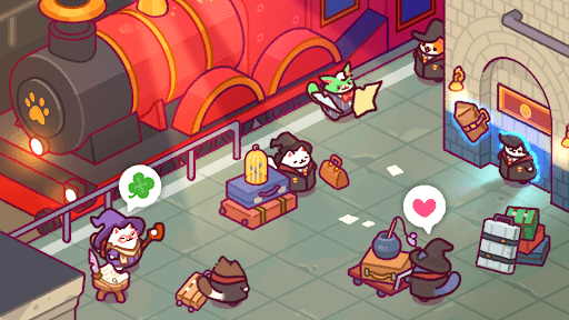 Cat Magic School : Cute Tycoon screenshot 11 - screenshot