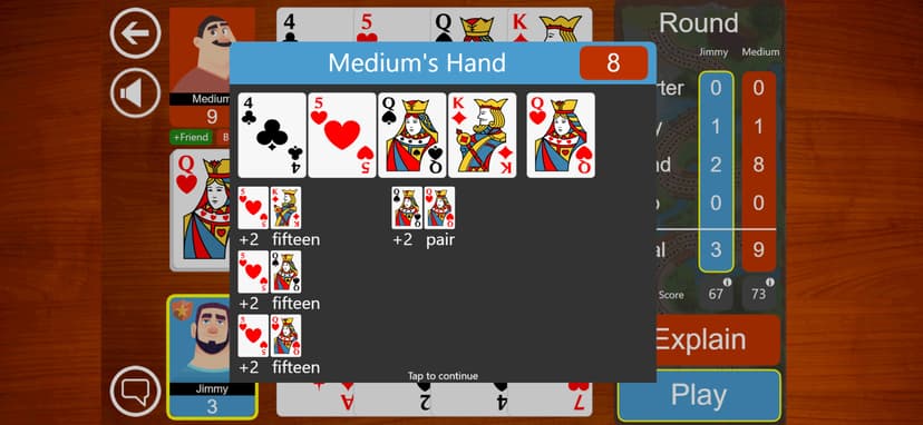 Cribbage JD screenshot 4 - screenshot