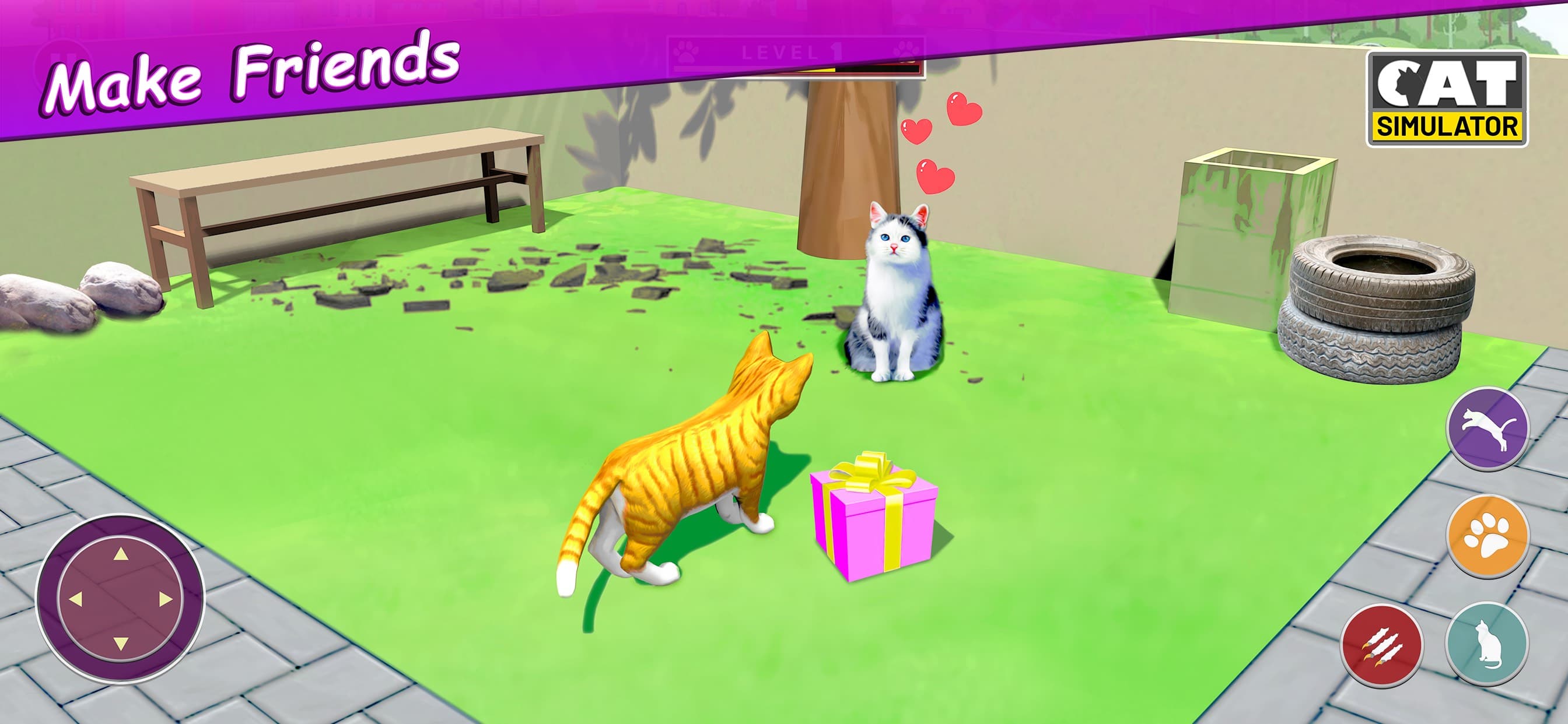 My virtual pet Cat Games screenshot 4 - screenshot