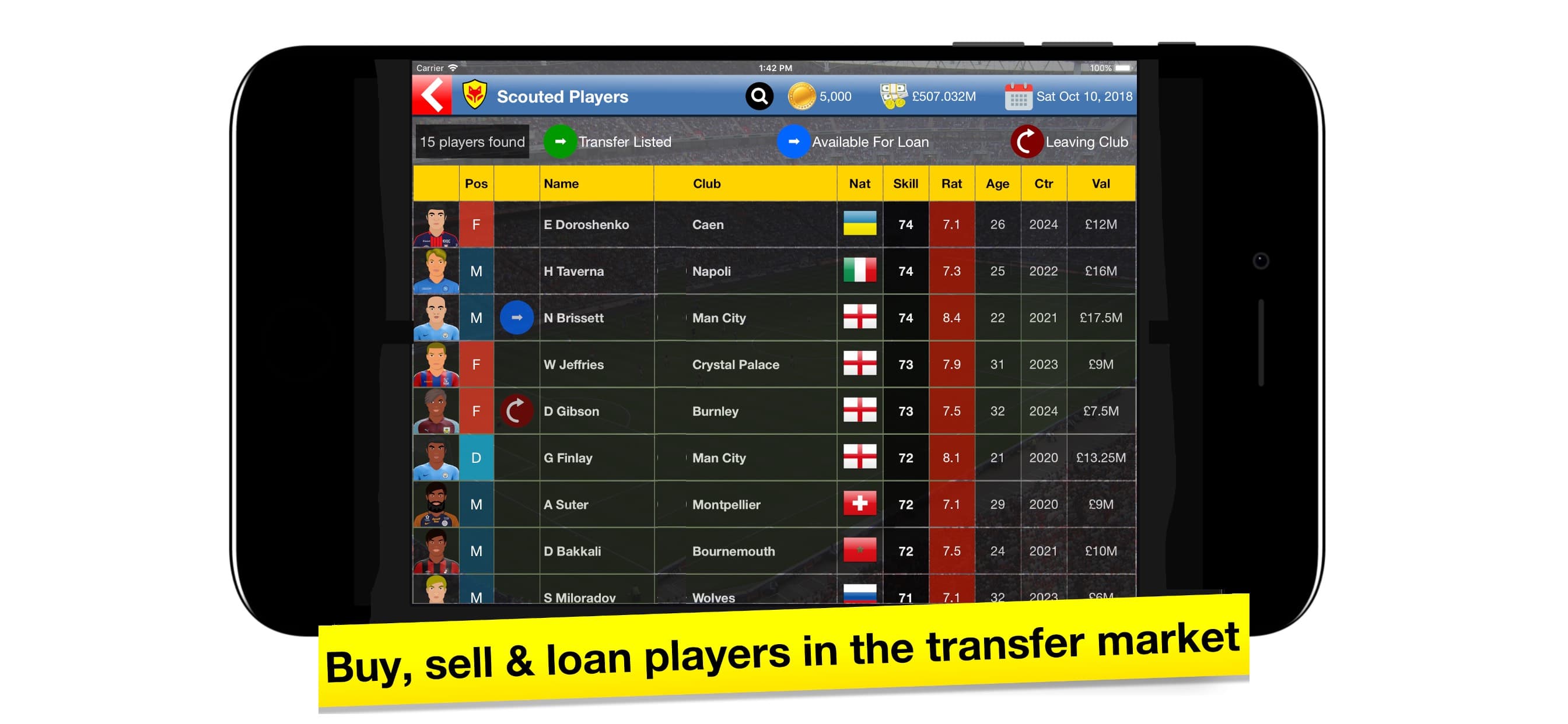 Soccer Tycoon: Football Game screenshot 2 - screenshot
