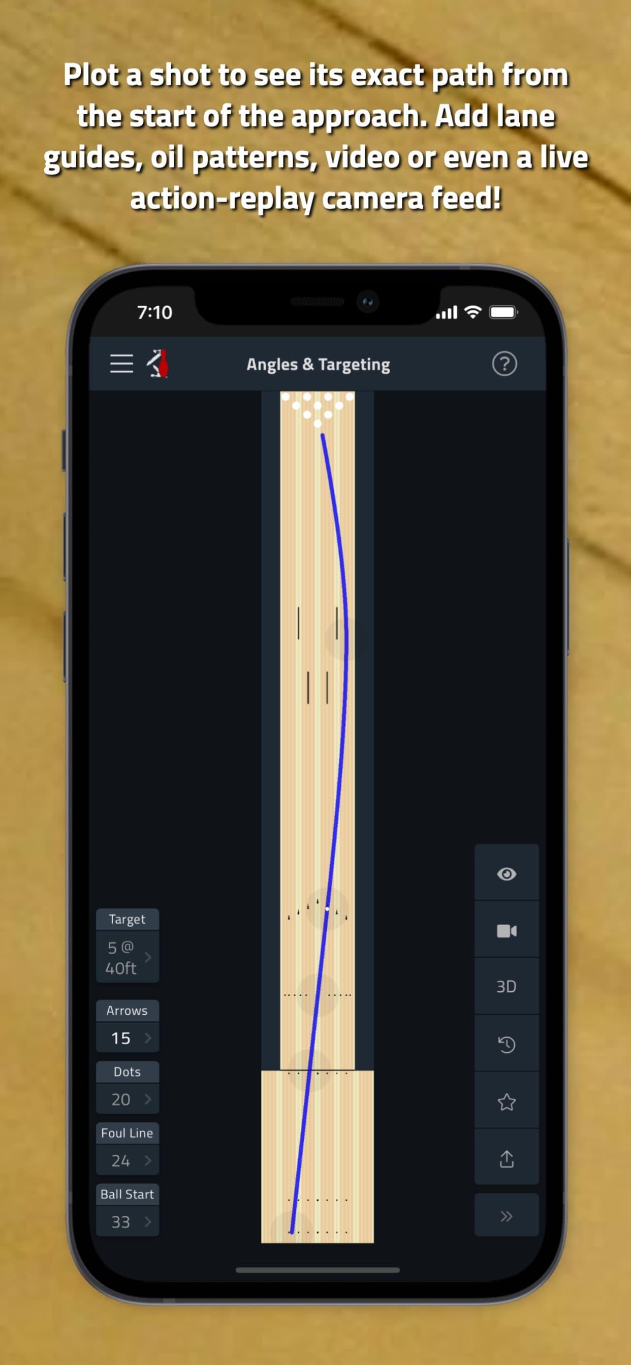 Tenpin Toolkit: Bowling Tools screenshot 2 - screenshot