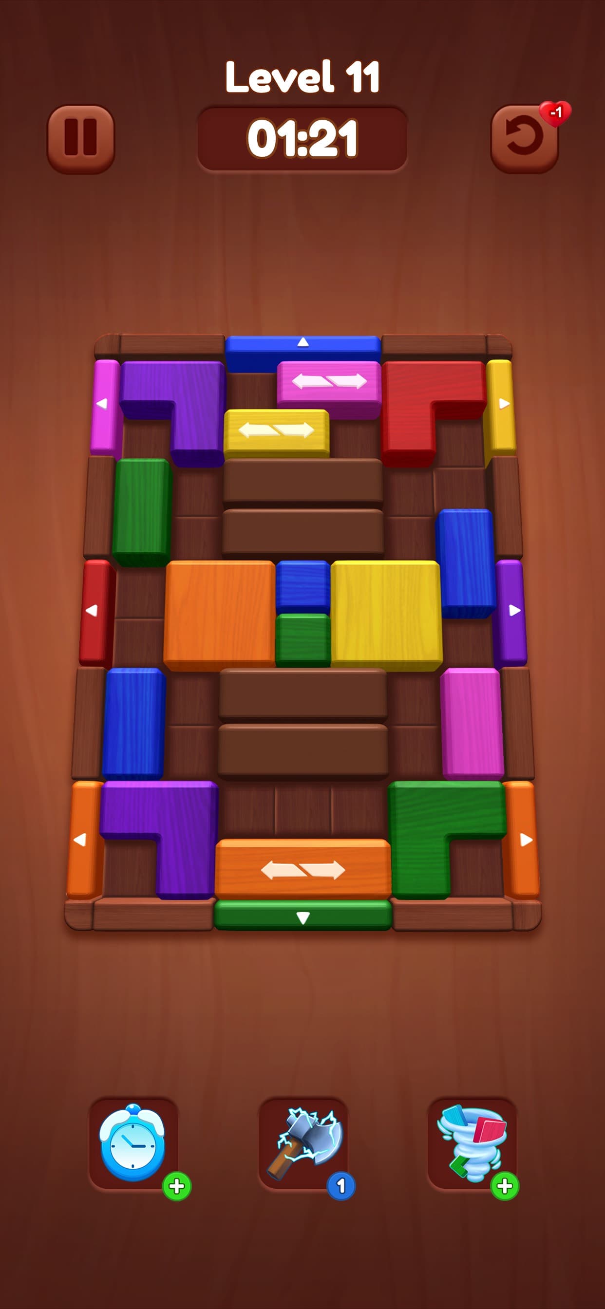 Woody Puzzle: Slide Out screenshot 4 - screenshot