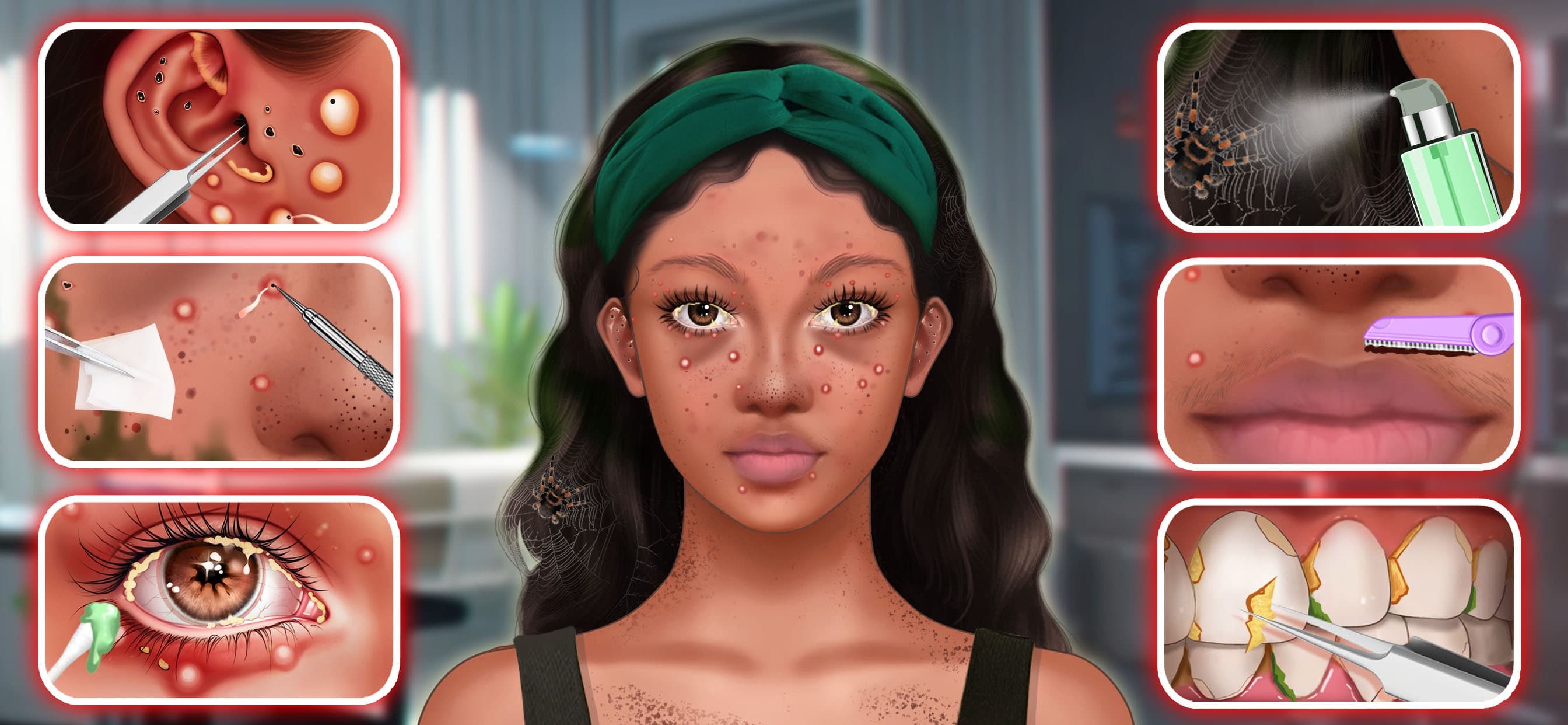Makeup Stylist -DIY Salon game screenshot 1 - screenshot