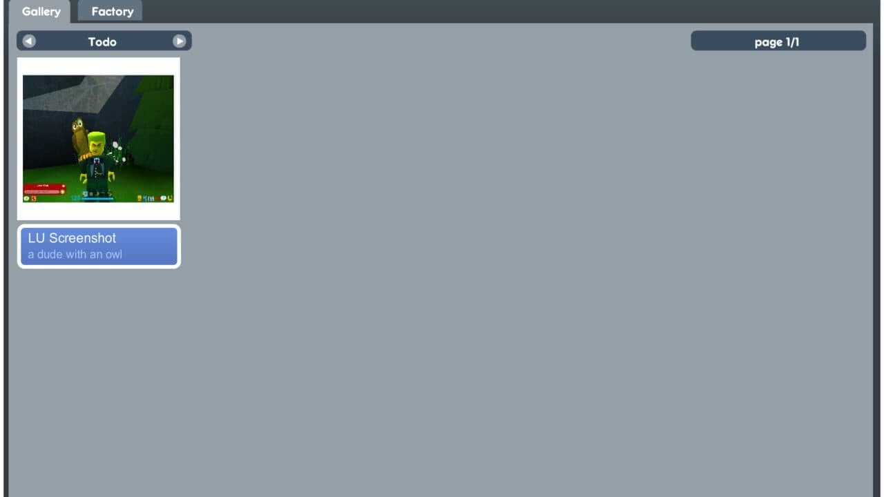Null - screenshot