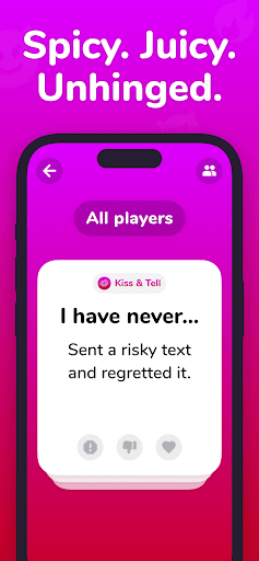 I Have Never: 18+ Dirty Game screenshot 4 - screenshot