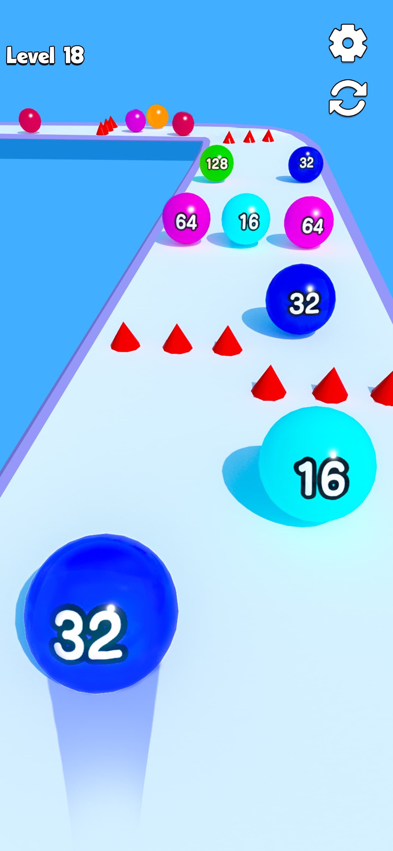Rolling Ball Numbers Merge screenshot 5 - screenshot