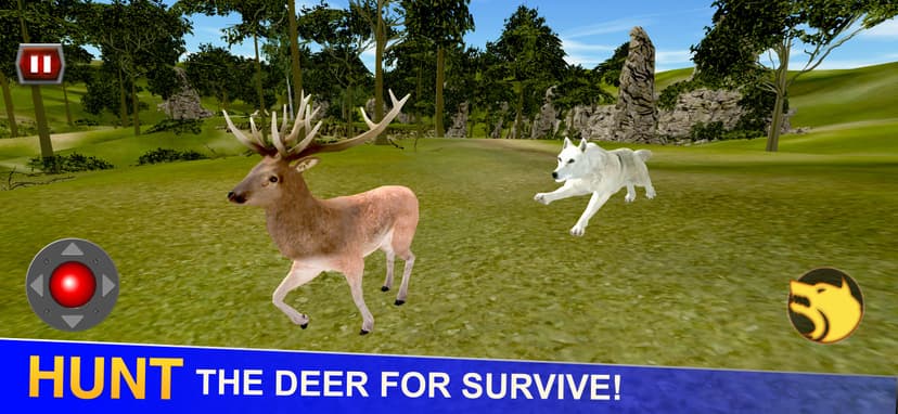 Life Of Wolf - Wild Life Sim screenshot 3 - screenshot