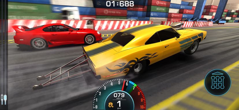 Drag Battle: Race Car Games 3D screenshot 1 - screenshot