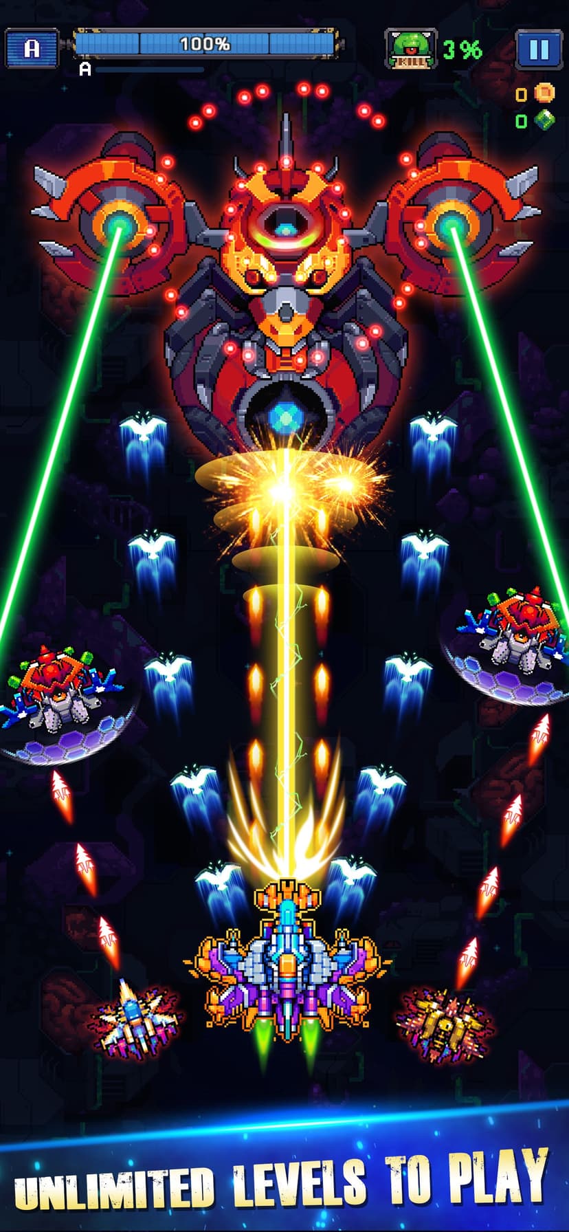 Falcon Squad: Space Arcade screenshot 1 - screenshot