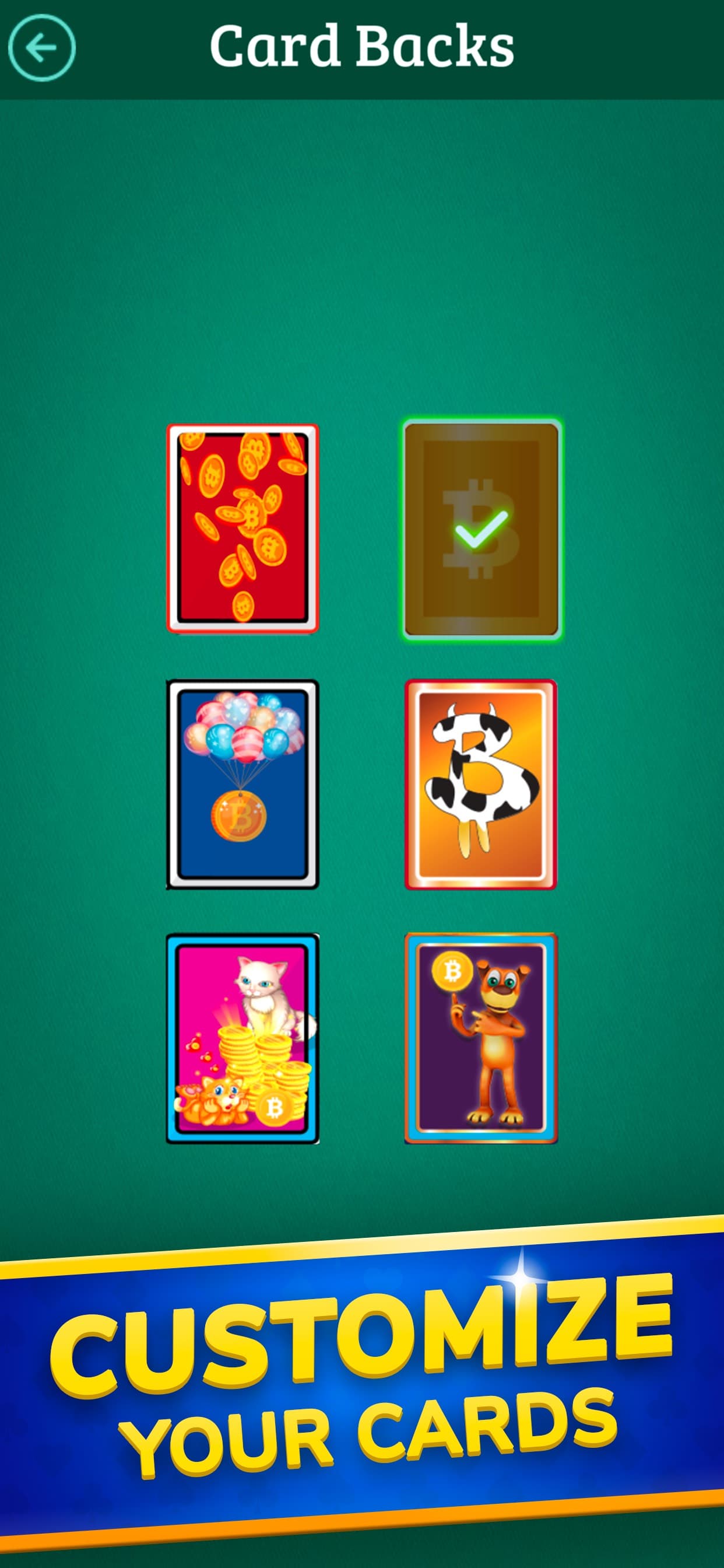 Bitcoin Solitaire screenshot 2 - screenshot